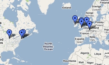 WSTNET map